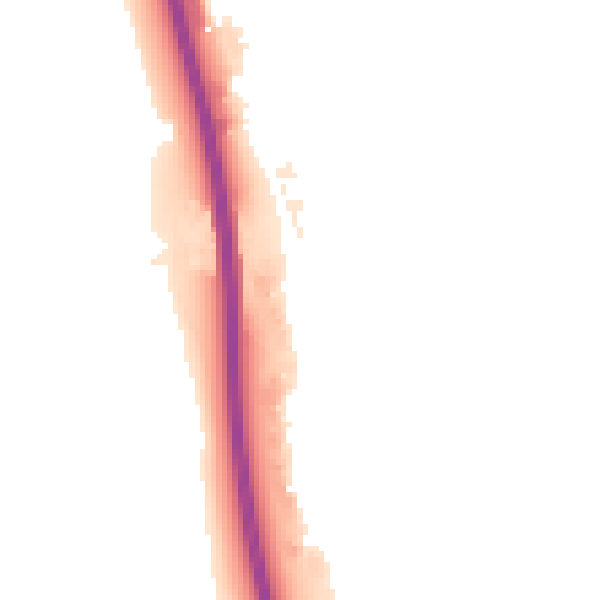 Night-time road noise heatmap for NE11 0PZ