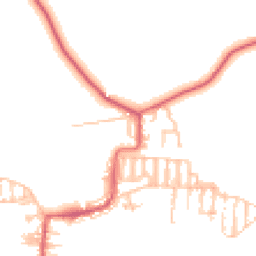 Daytime road noise heatmap for NE17 7AF