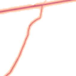 Daytime road noise heatmap for NE17 7AY