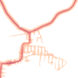 Daytime road noise heatmap for NE17 7BG