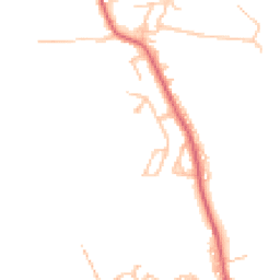 Daytime road noise heatmap for NE17 7BW