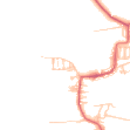 Daytime road noise heatmap for NE17 7LB
