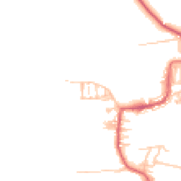 Daytime road noise heatmap for NE17 7LD