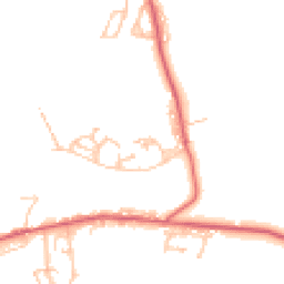 Daytime road noise heatmap for NE17 7TH