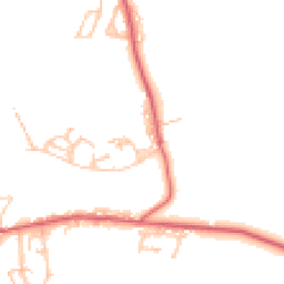 Daytime road noise heatmap for NE17 7TJ