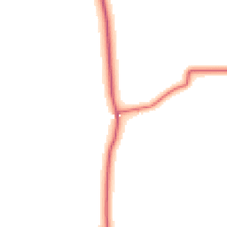 Daytime road noise heatmap for NE20 0AL