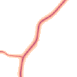 Daytime road noise heatmap for NE20 0AW