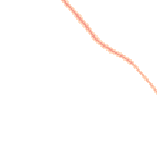 Night-time road noise heatmap for NE20 0DD