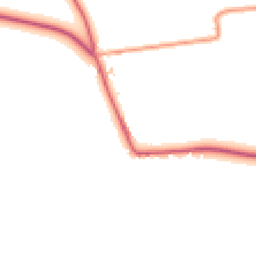 Daytime road noise heatmap for NE20 0DY