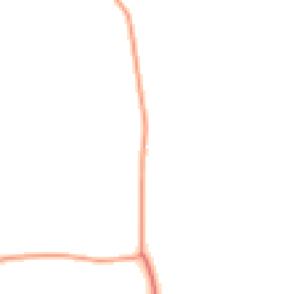 Daytime road noise heatmap for NE20 0EX