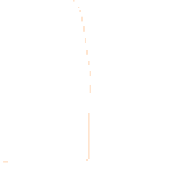Night-time road noise heatmap for NE20 0EX