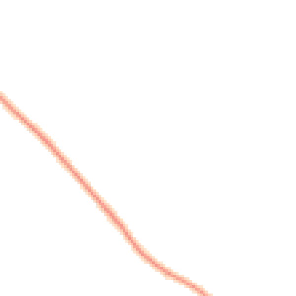 Night-time road noise heatmap for NE20 0FF