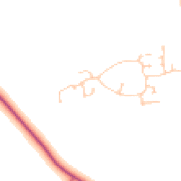 Daytime road noise heatmap for NE20 0FJ