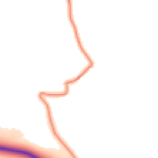 Daytime road noise heatmap for NE20 0HF