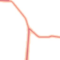 Daytime road noise heatmap for NE20 0SF