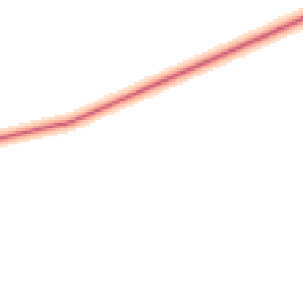 Daytime road noise heatmap for NE20 0TD