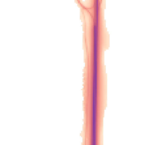 Night-time road noise heatmap for NE23 2SG