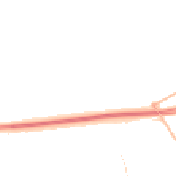 Night-time road noise heatmap for NE23 3BE
