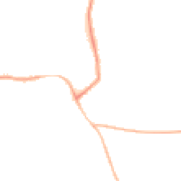 Night-time road noise heatmap for NE23 7HR