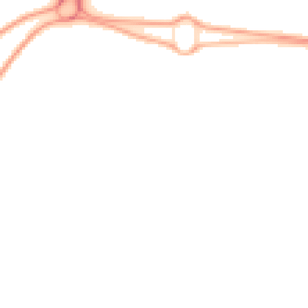 Night-time road noise heatmap for NE23 8FP