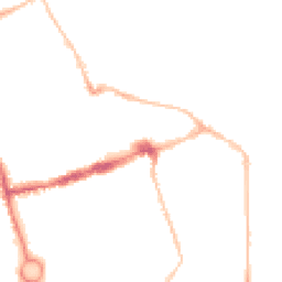 Night-time road noise heatmap for NE24 1AH