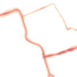 Night-time road noise heatmap for NE24 1HG