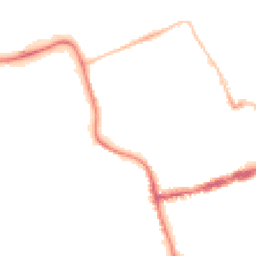 Night-time road noise heatmap for NE24 1HJ