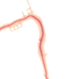 Daytime road noise heatmap for NE24 1RJ