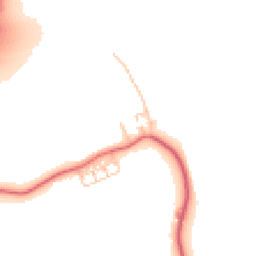 Daytime road noise heatmap for NE24 1RU