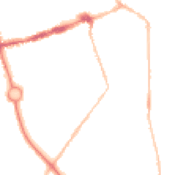 Night-time road noise heatmap for NE24 2HH
