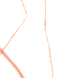 Night-time road noise heatmap for NE24 3EY