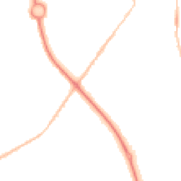 Night-time road noise heatmap for NE24 3LA