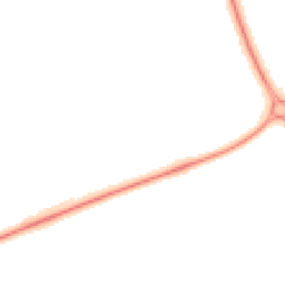 Night-time road noise heatmap for NE24 3RF