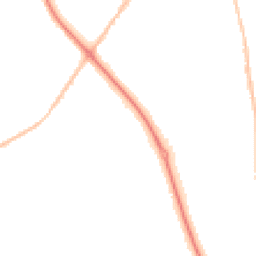 Night-time road noise heatmap for NE24 3TE