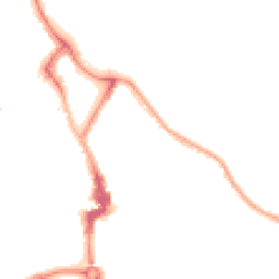 Night-time road noise heatmap for NE26 1AL
