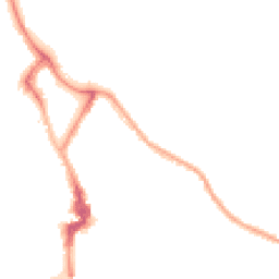 Night-time road noise heatmap for NE26 1AW