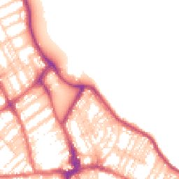 Daytime road noise heatmap for NE26 1BT