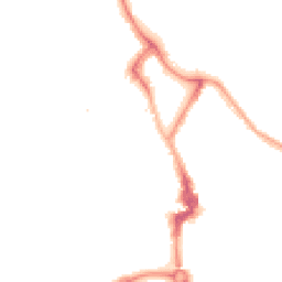 Night-time road noise heatmap for NE26 1EB