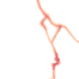 Night-time road noise heatmap for NE26 1EE