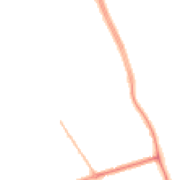 Night-time road noise heatmap for NE26 1HT