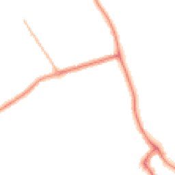Night-time road noise heatmap for NE26 1SE
