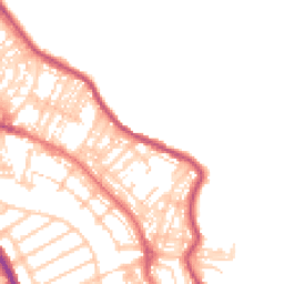 Daytime road noise heatmap for NE26 2BF