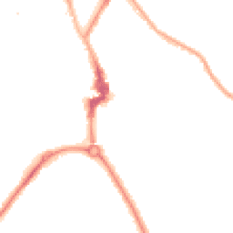 Night-time road noise heatmap for NE26 2JA