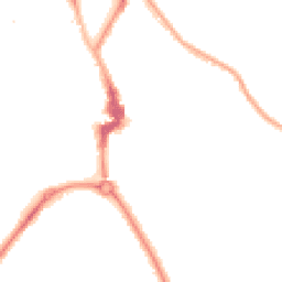 Night-time road noise heatmap for NE26 2JD