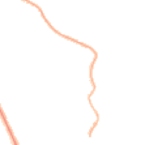 Night-time road noise heatmap for NE26 2NR
