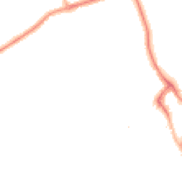 Night-time road noise heatmap for NE26 3BG