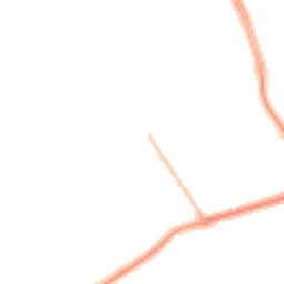 Night-time road noise heatmap for NE26 3BL