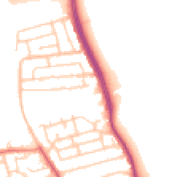Daytime road noise heatmap for NE26 4AA