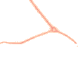 Night-time road noise heatmap for NE26 4HJ