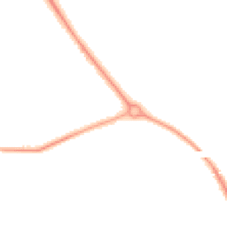 Night-time road noise heatmap for NE26 4HT